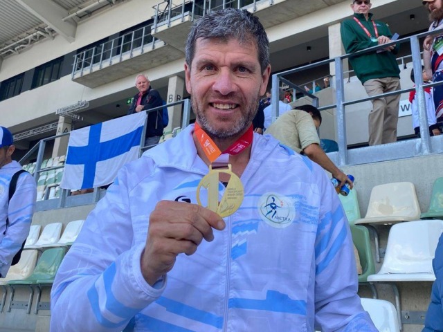Nueva medalla de oro para Pablo Grunewald